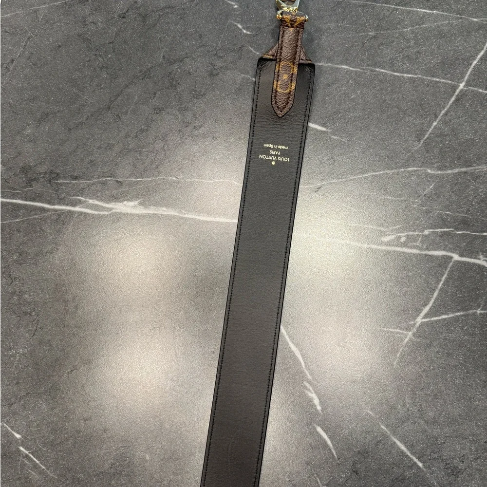 Louis Vuitton Bandouliere Monogram and Black Bag Strap